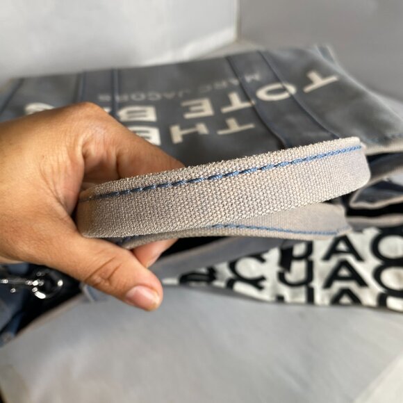 Marc Jacobs The Tote bag  Blue shadow Medium - Picture 5 of 15